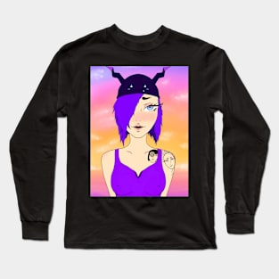 Anime Girl Long Sleeve T-Shirt